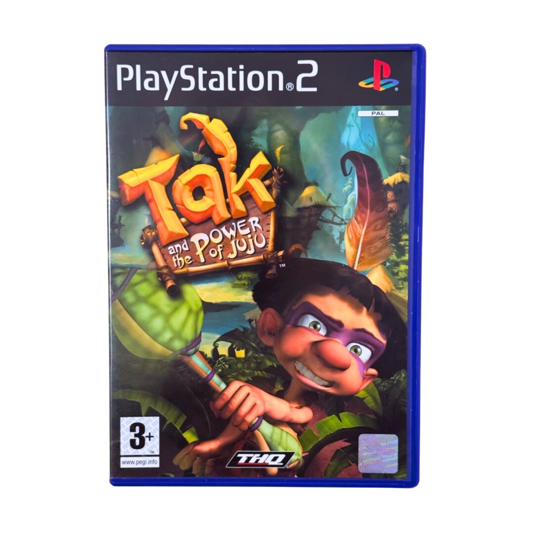 Tak and The Power of Juju Sony PlayStation 2 Ps2 Game With Manual