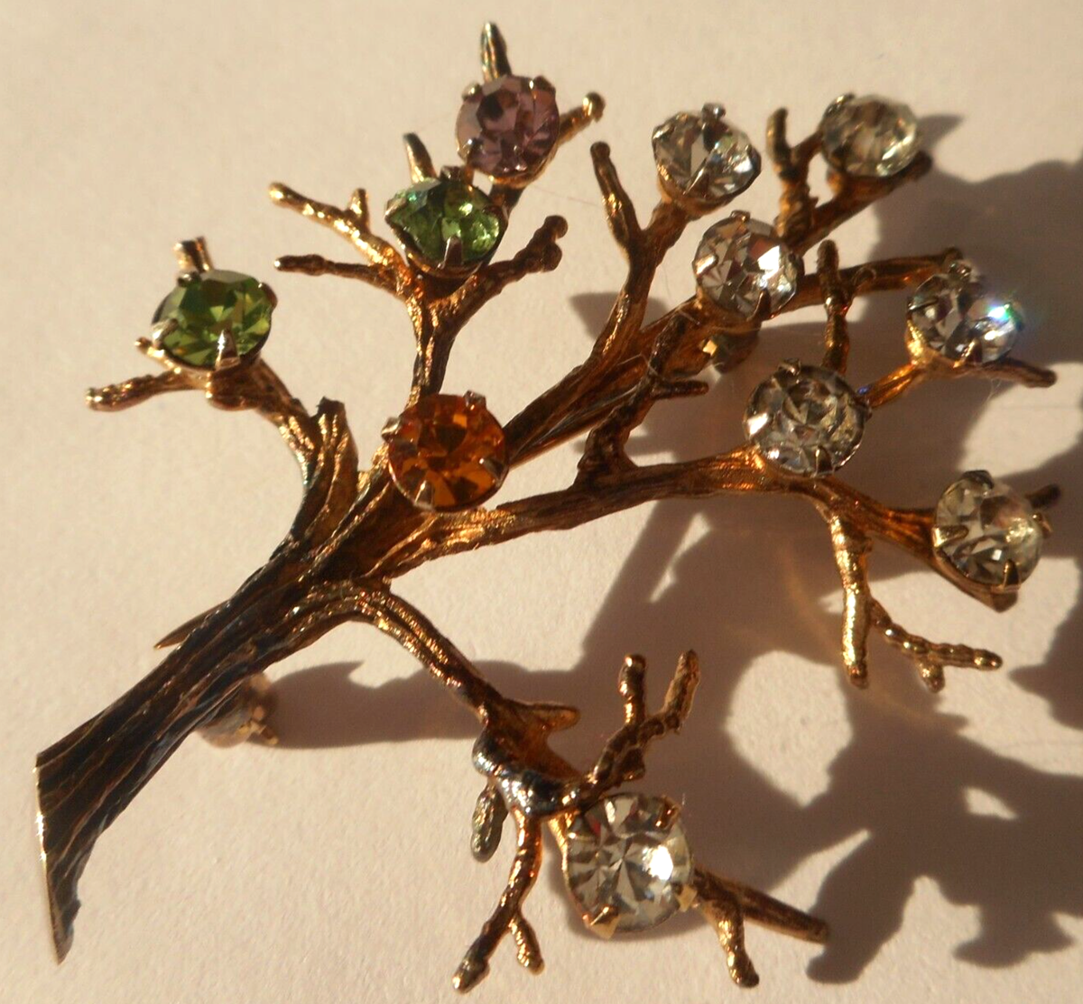 【Llife】BOTTON BROOCH Vintage Goldtone Thistle Blossom Novelty Brooch (V341) - Etsy