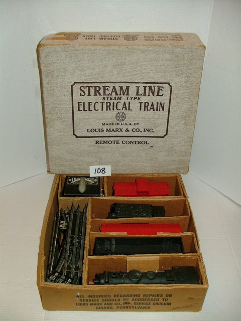 marx train sets by year