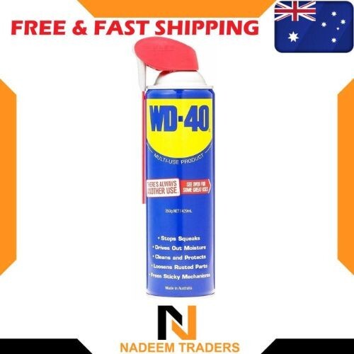 WD40 WD40 Rust Remover Lubricant Spray Car Multi with Smart Straw