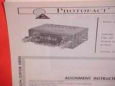 1965 Plymouth Fury Belvedere Barracuda Dodge Coronet Am Radio Service Manual