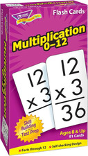: Multiplication 0-12 Skill Drill Flash Cards, Exciting Way for Everyone to Lear