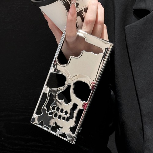 For Samsung Galaxy S25 S24 S23 Ultra Plus Halloween Skull Hollow Out Case Cover - Picture 6 of 18