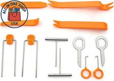 Plastic Trim Removal Tool,Plastic Pry Tool, Clip Car Trim Removal Tool Kit