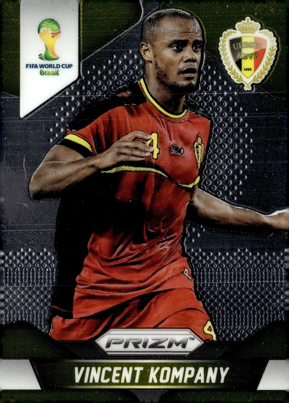 2014 Panini Prizm FIFA World Cup Brazil #19 Vincent Kompany