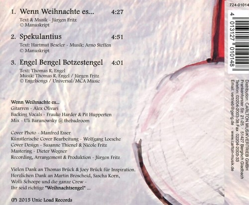 Tommy Engel Wenn Weihnachts Es... (CD) (US IMPORT) - Bild 2 von 2