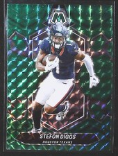 2024 Panini Mosaic Stefon Diggs Mosaic Green #87 Houston Texans