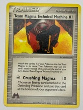 Team Magma Technical Machine 01 Team Magma vs Team Aqua 84/95 Uncommon PTCG MP on eBay