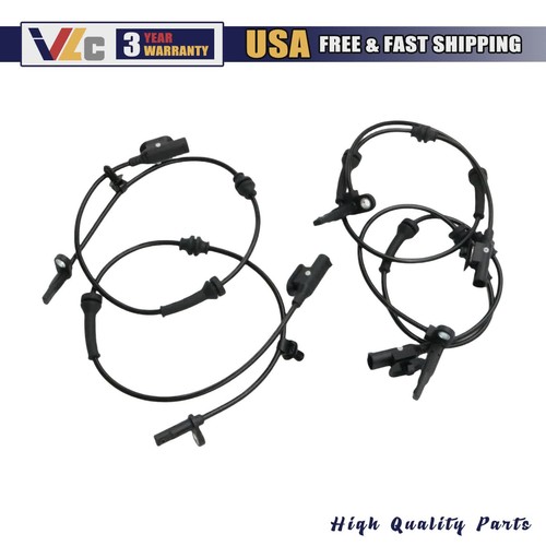 4Pcs Front & Rear ABS Wheel Speed Sensor For Dodge Dart 13-16 1.4L 2.0L 2.4L