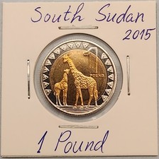 Südsudan Münze, 1 Pound, 2015 