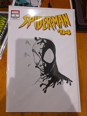 Spider-man Issue One Matthew Waite Sketch Cover