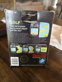 Golf (Nintendo, 1985) NES CIB 5 tornillos barra colgante