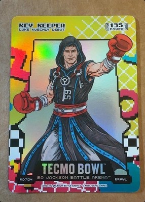 Key Keeper - Bo Jackson Battle Arena - Luke Kuechly - 80's 8-Bit Rad - Brawl