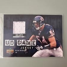 2006 Upper Deck Brian Urlacher UD Game Jersey Chicago Bears Football #GJ-BU