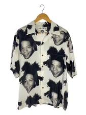 WACKO MARIA Aloha Shirt L Rayon WHT