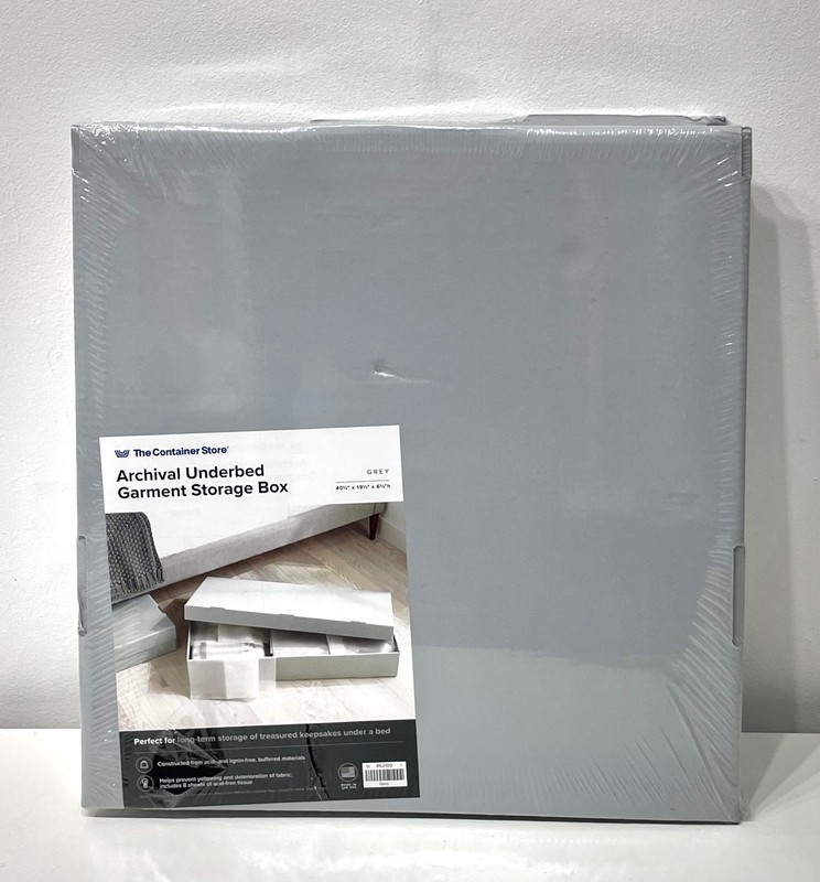 Archival Underbed Storage Box 40.5 x 19.5 x 6.5  from The Container Store New!