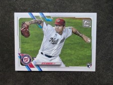 2021 Topps Update #US77 Seth Romero Rookie Baseball Card Washington Nationals