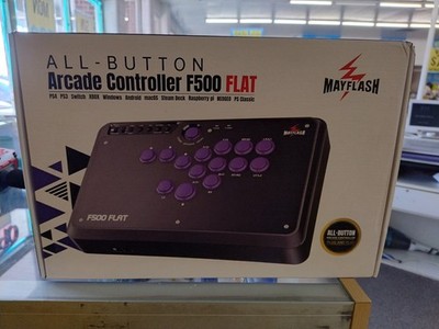 MAYFLASH F500 FLAT All Button Arcade Controller for PlayStation, PC, Xbox__MNL