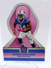 2015 Panini Crown Royale - Pink Ribbons Die-Cuts Mario Williams #PR17 Blue