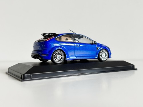 Super Rare 1:43 Minichamps 2009 Ford Focus RS Performance Blue Limited Edition!! - Picture 10 of 15