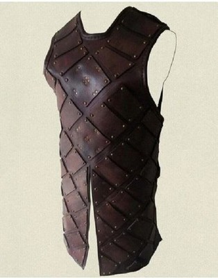 HALLOWEEN Mittelalter Brigandine Leder Rüstung Reenactments LARP Cosplay Kostüm