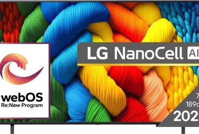 LG NanoCell AI NANO80 75NANO80A3B 190,5 cm 75'' 4K Ultra HD LED Smart-TV WLAN