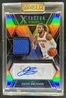 2022-23 Select Jalen Brunson X Factor Memorabilia Signatures Jersey Auto #69/199