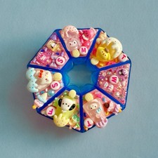 Decoden Pill Case, Kawaii Junk Box, Handmade Organizer Hello Kitty Kuromi Melody