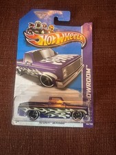 Hot Wheels  83 Chevy Silverado Purple W/Flame...