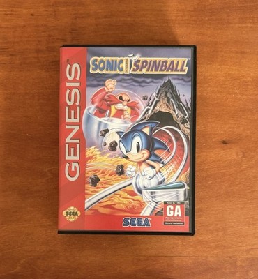 Sonic The Hedgehog Spinball (Sega Genesis) CIB Complete & Tested - Ships Fast