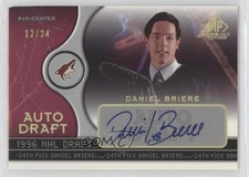 2005-06 SP Game Used Edition Auto Draft 12/24 Daniel Briere #AD-DB Auto 0uj7