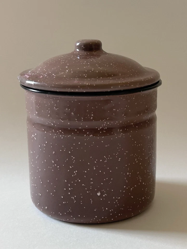 Swan Creek Candle Co “Frosting helado de vainilla” 15 OZ 45+ horas maceta marrón moteado Foto 2 de 4