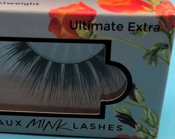 Lot/2 Ioni 3D Faux Mink Lashes Eyelashes Ultimate Extra Handmade Reusable New