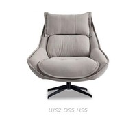 Drehbarer Sessel Luxus Ohrensessel Loft MöBel Design Stuhl Einsitzer Sofa Couch