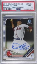 2019 Bowman Chrome Prospects Auto Durbin Feltman #CPA-DF PSA 9 MINT Auto 8d2