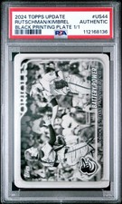 2024 TOPPS UPDATE #US44 ADLEY RUTSCHMAN/CRAIG KIMBREL 1/1 PSA AUTHENTIC