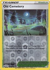 Old Cemetery 147/198 Uncommon Chilling Reign Pokemon Reverse Holo Near Mint