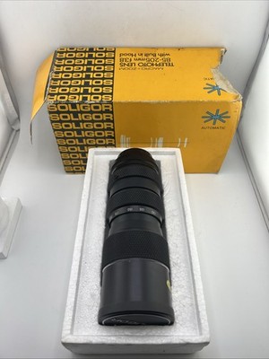 Soligor 85-205mm f3.8  Macro + Zoom Telephoto Lens for Minolta