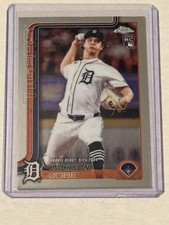 2025 Topps Chrome Update Series - Rookie Debut Jackson Jobe #USC48 (RC)