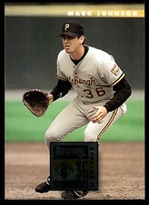 Mark Johnson 1996 Donruss #286 Pirates MLB READ FREE SHIPPING AutographDen