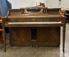 Wurlitzer 2760 Upright Console Piano 42" Satin Walnut