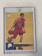 2009-10 Upper Deck - Star Rookies Stephen Curry #234 Rookie Card in Great Shape. rookie card picture