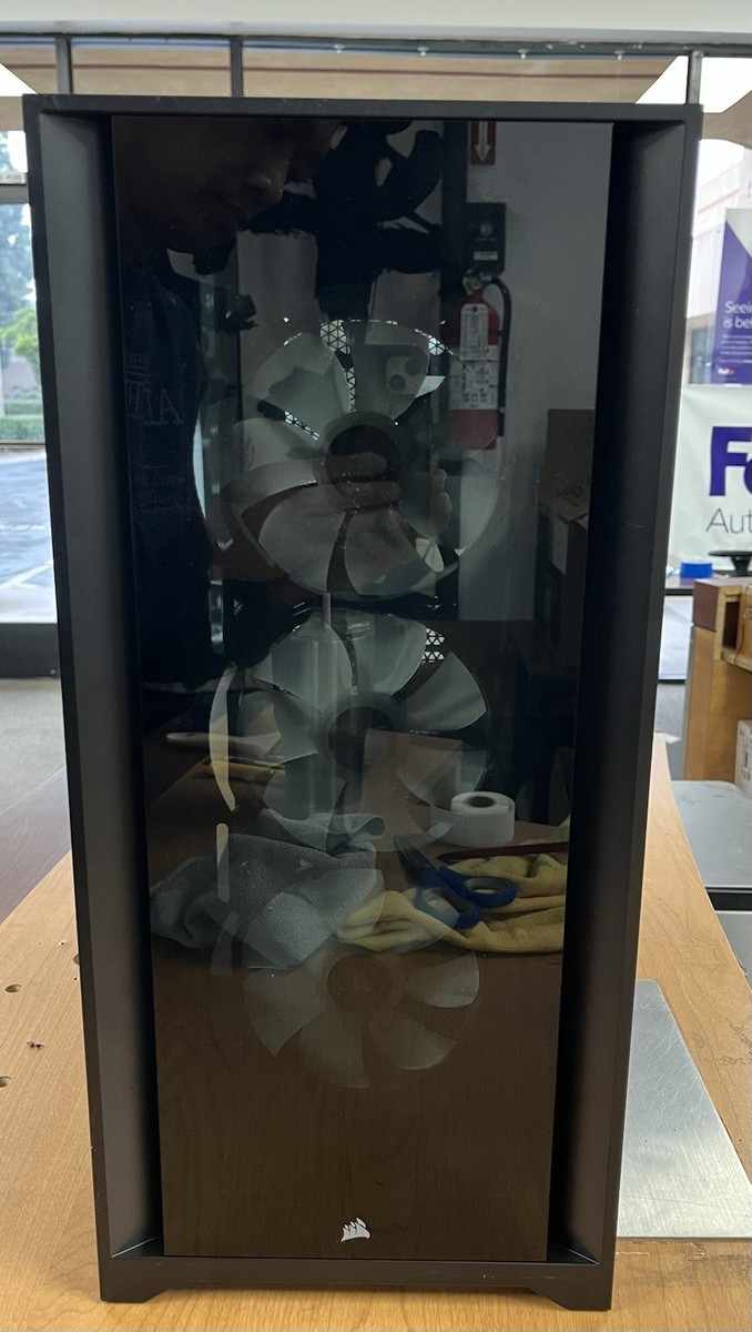 CORSAIR iCUE 5000X RGB 中古 Corsair iCUE 5000X RGB Tempered Glass Mid-Tower ATX PC Smart Case