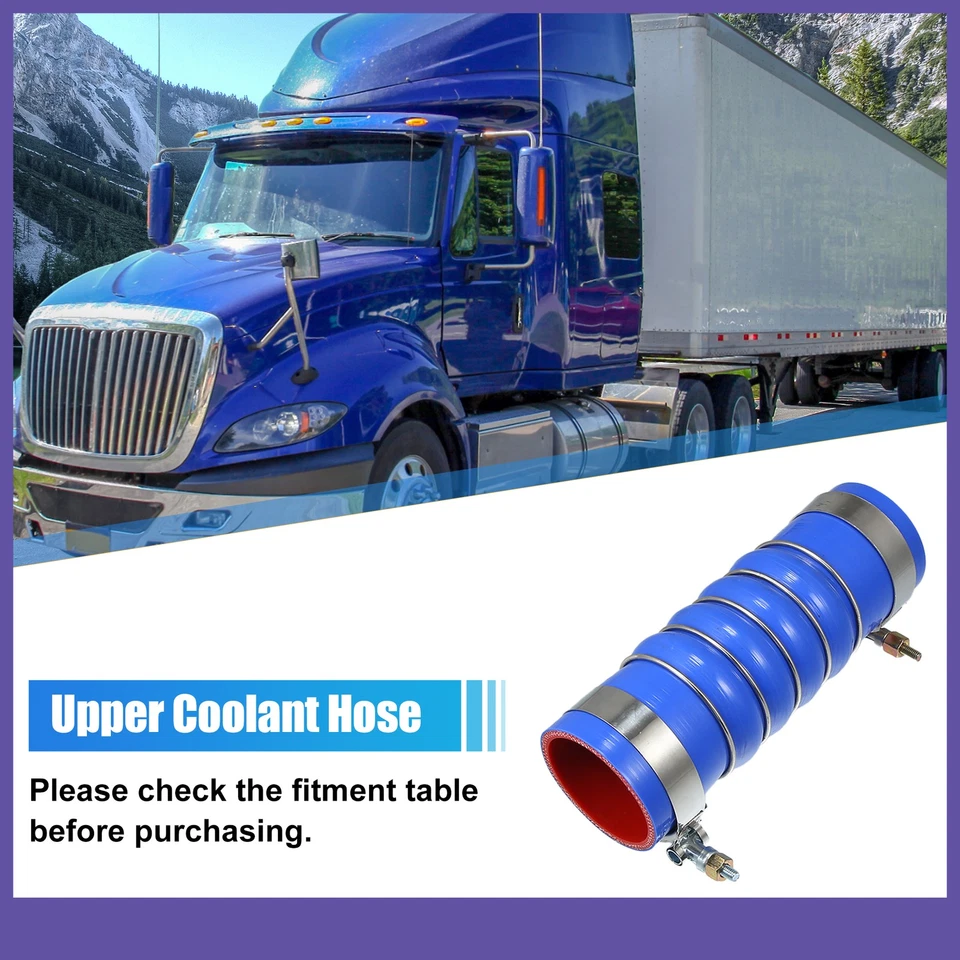 Manguera de radiador superior ONE personalizada para Peterbilt 320 2008-2022 Foto 2 de 4