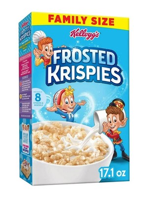 Kellogg's Frosted Krispies Breakfast Cereal, Kids Snacks, Family Breakfast, Fami