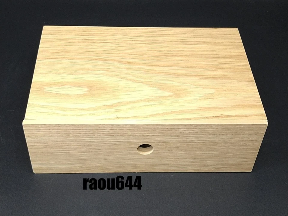 MUJI 82603316 Ash Wood Oak 1Drawer Organize Storage Box W25.2xD17xH8.4cm Japan - Image 2 of 4
