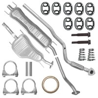 Set Auspuffanlage Auspuff FüR Opel Astra G II 2 1.6 Kombiwagen Caravan