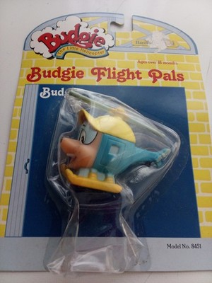 Budgie Flight Pals Toy, Budgie, New In Package, 1994