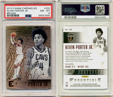 KEVIN PORTER JR. Cronache Panini 2019 n.220 BRONCE Classificazione PSA NM-MT 8