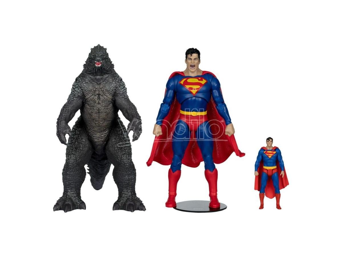 DC Justice League Monsterverse DC Multiverse Action Figures 2-Pack Superman Vs.